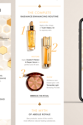 sabine-kley-designer-graphique-email-guerlain-abeille-royale